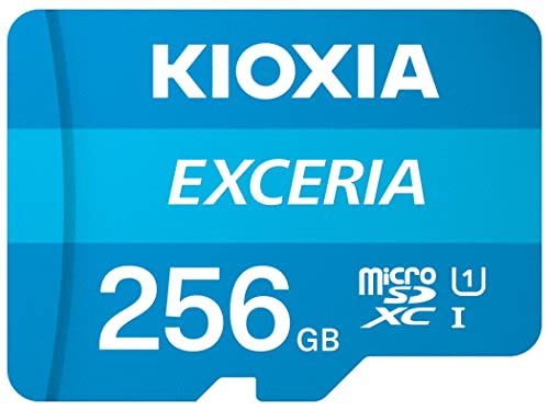 KIOXIA(キオクシア) 旧東芝メモリ microSDXCカード 256GB UHS-I Class10 (最大読出速度100MB/s) Nintendo Switch動作確認済 国内サポート正規品 メーカー保証5年 KLMEA256G
